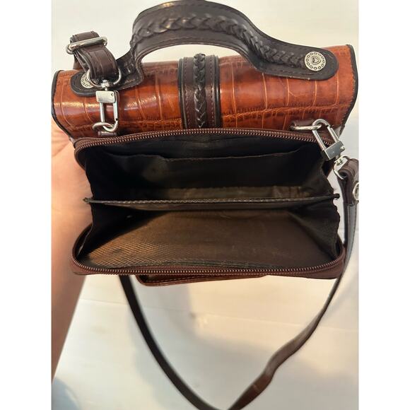 Marc Chantal MC Vintage Brown And Black Purse(Crossbody) - Picture 4 of 8